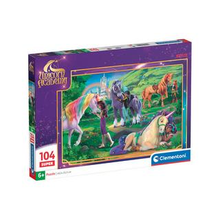 Clementoni  Puzzle Unicorn Academy, 104 Teile 