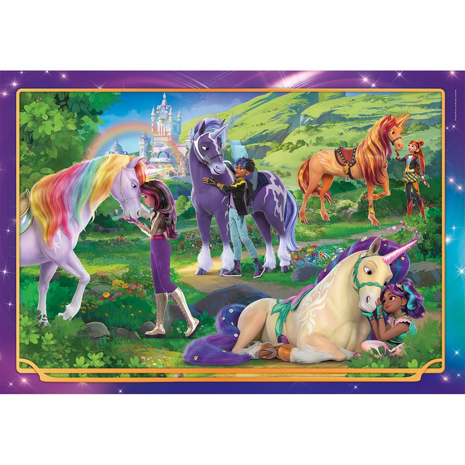 Clementoni  Puzzle Unicorn Academy, 104 pezzi 
