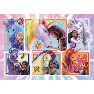 Clementoni  Puzzle Unicorn Academy, 104 Teile 
