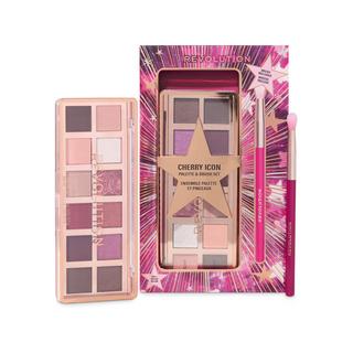 Revolution  Cherry Icon Shadow Palette and Brush Set 