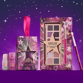 Revolution  Cherry Icon Shadow Palette and Brush Set 