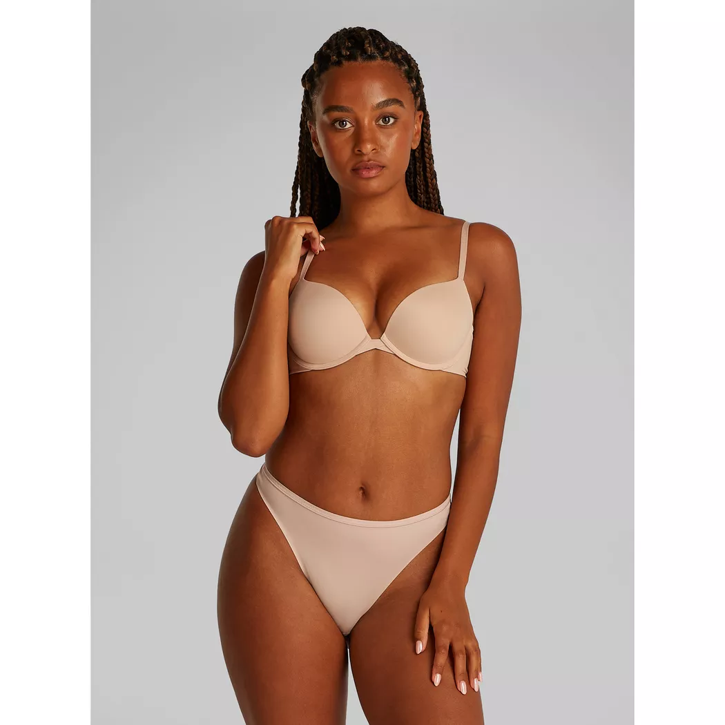 Calvin Klein - String, für Damen, Nude, Größe XL