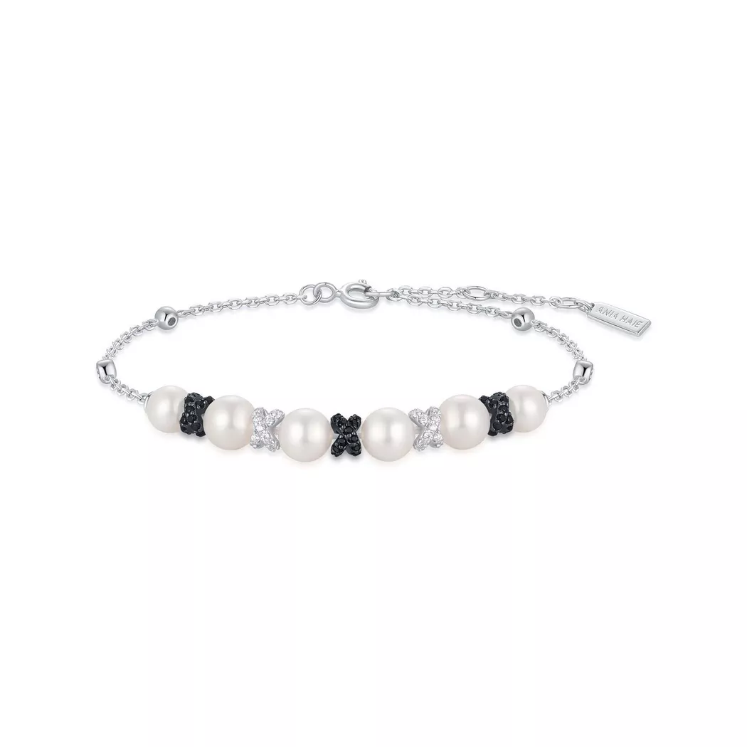 ANIA HAIE - Armband, Reimaginer, 16.5+2CM, Silber