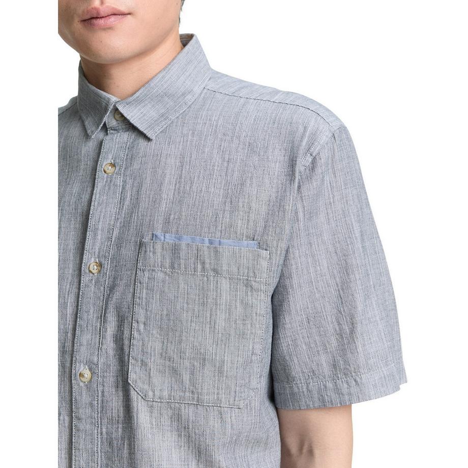 TOM TAILOR Chemise Boutonnée Manches Courtes  