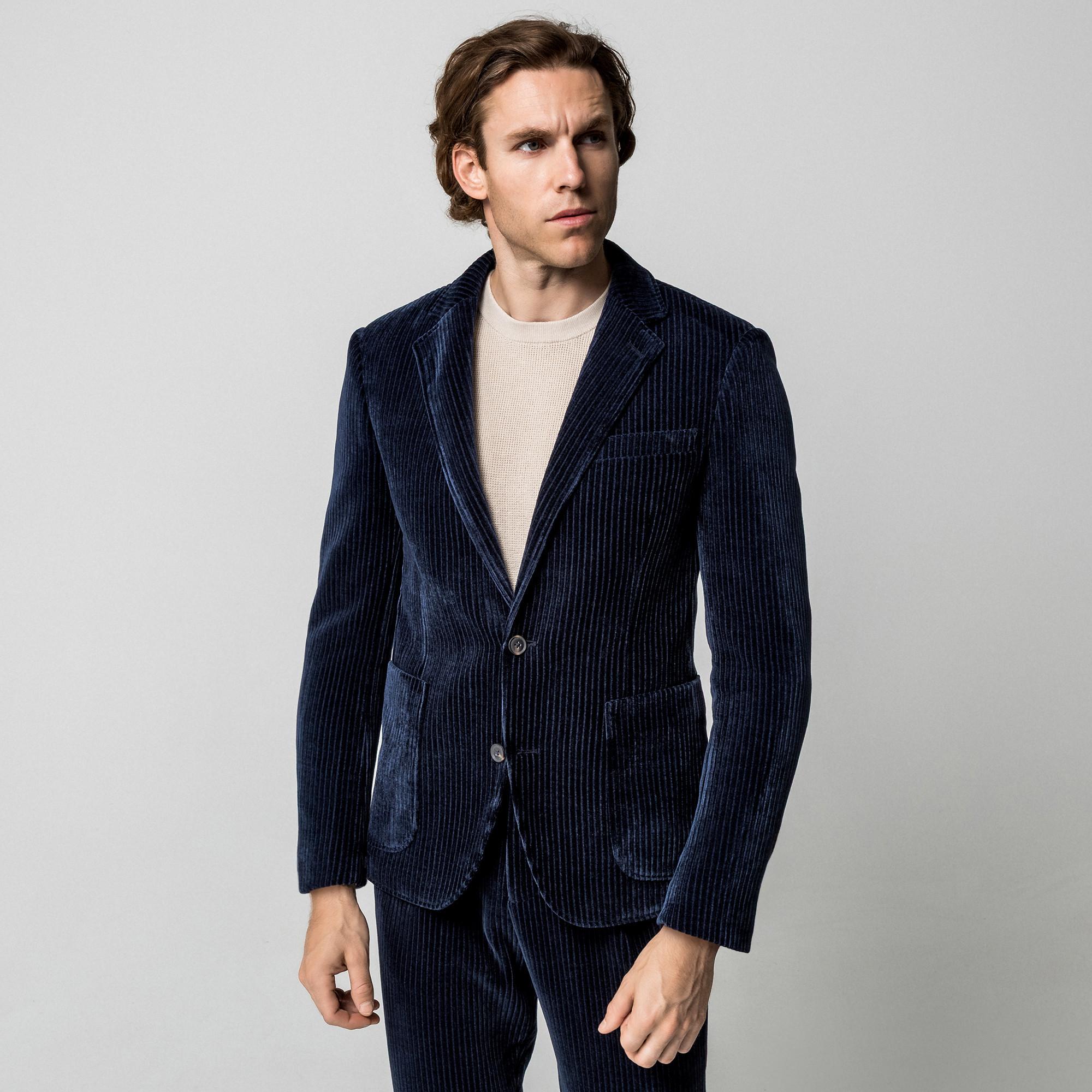 Manor Man Blazer en velours côtelé Slim Fit  