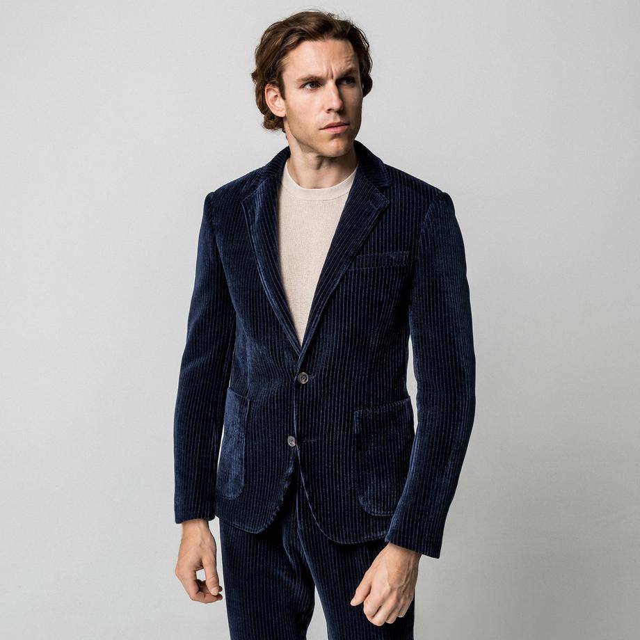 Manor Man Blazer en Corduroy Slim Fit  