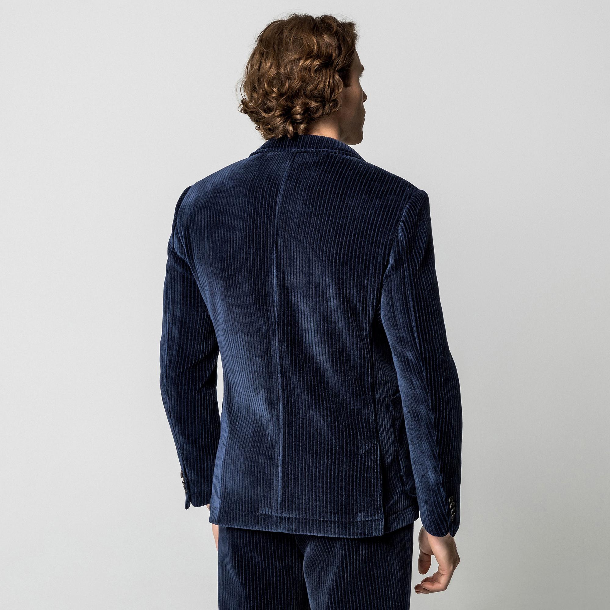 Manor Man Blazer en velours côtelé Slim Fit  