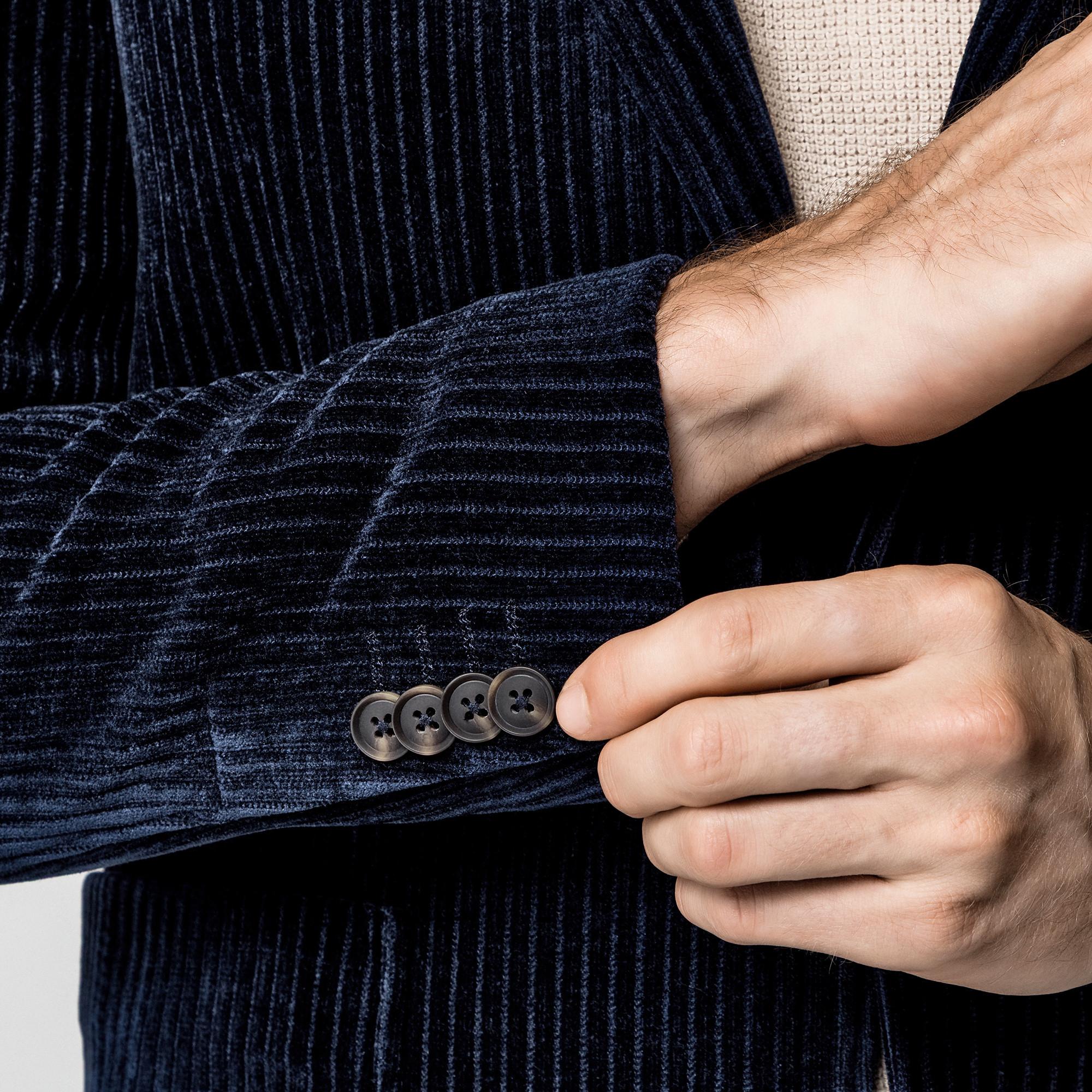 Manor Man Blazer en velours côtelé Slim Fit  