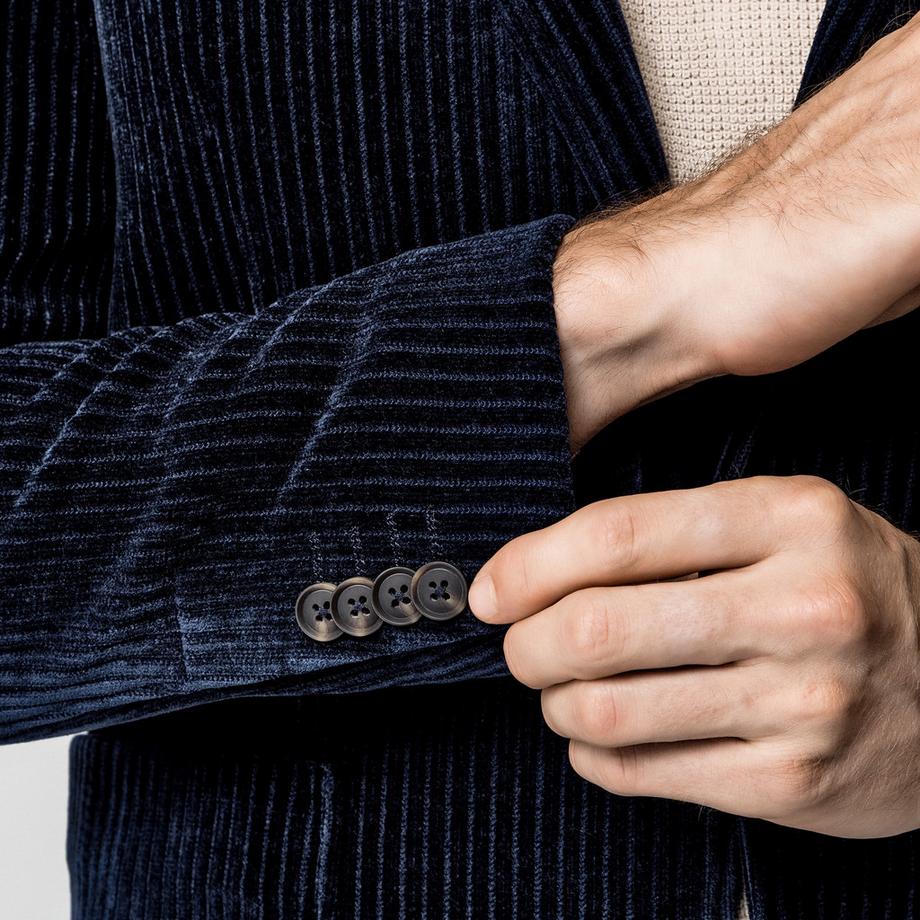 Manor Man Blazer en Corduroy Slim Fit  