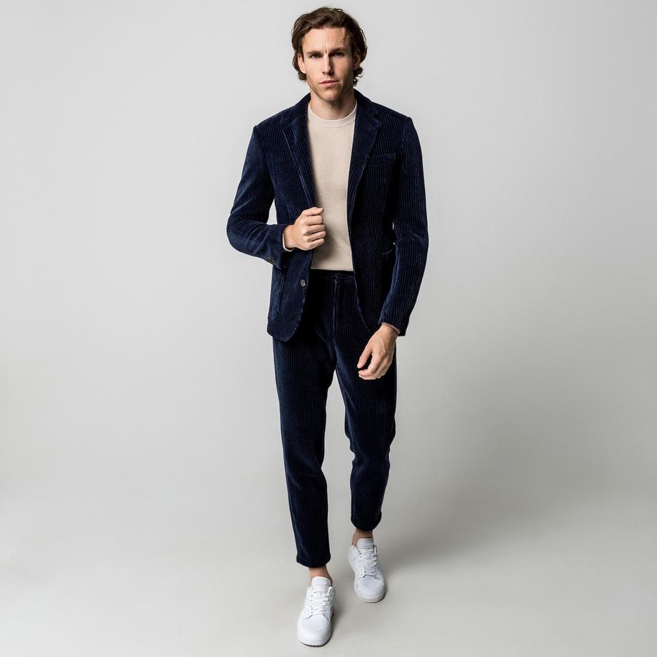 Manor Man Pantalon en velours côtelé Regular Fit  