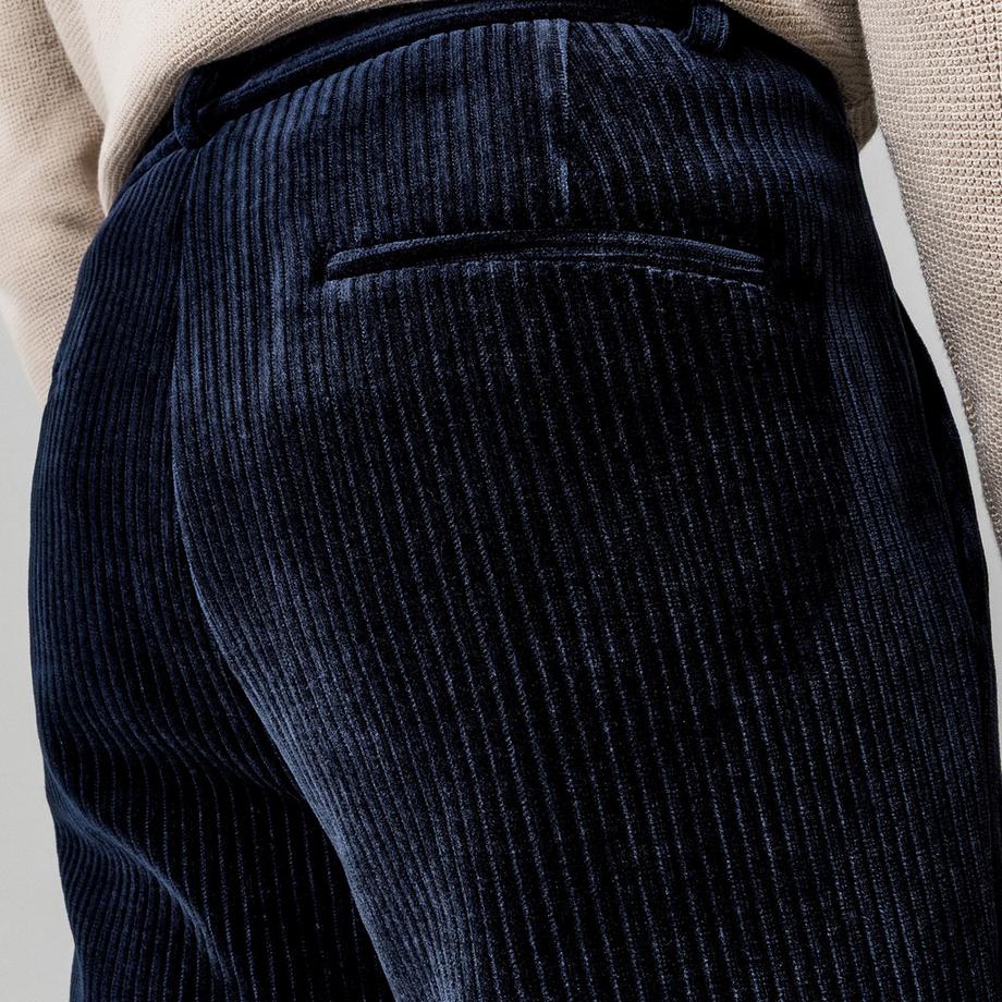 Manor Man Pantalon en velours côtelé Regular Fit  