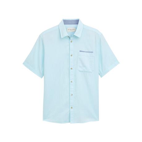 TOM TAILOR Kurzarm Button Down Hemd mit Brusttasche  