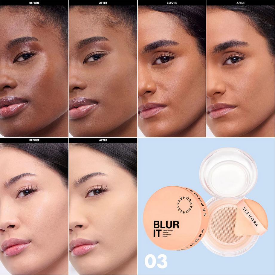 SEPHORA  BLUR IT - Loser Fixierpuder 