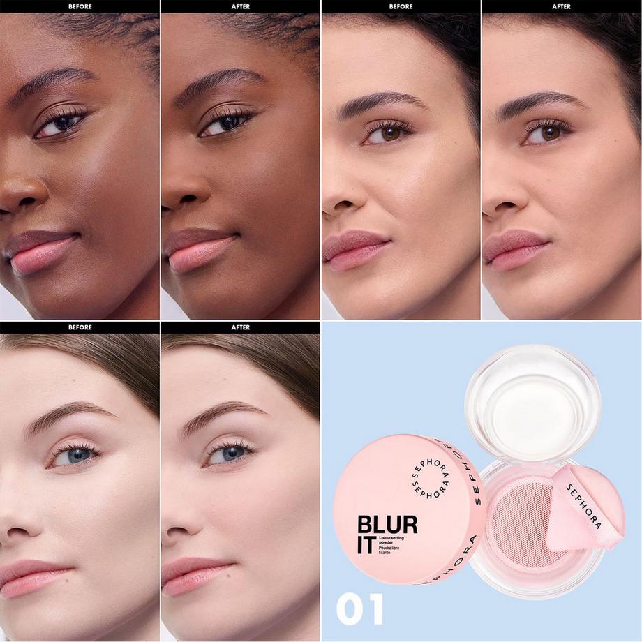 SEPHORA  BLUR IT - Poudre libre fixante 