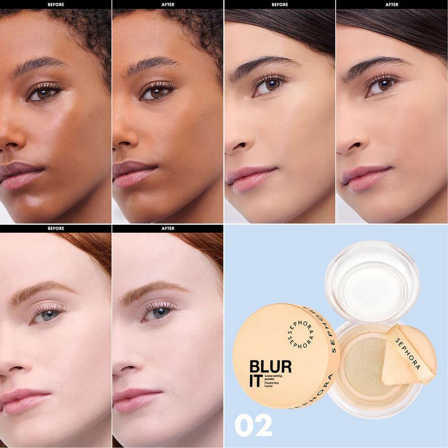 SEPHORA  BLUR IT - Poudre libre fixante 