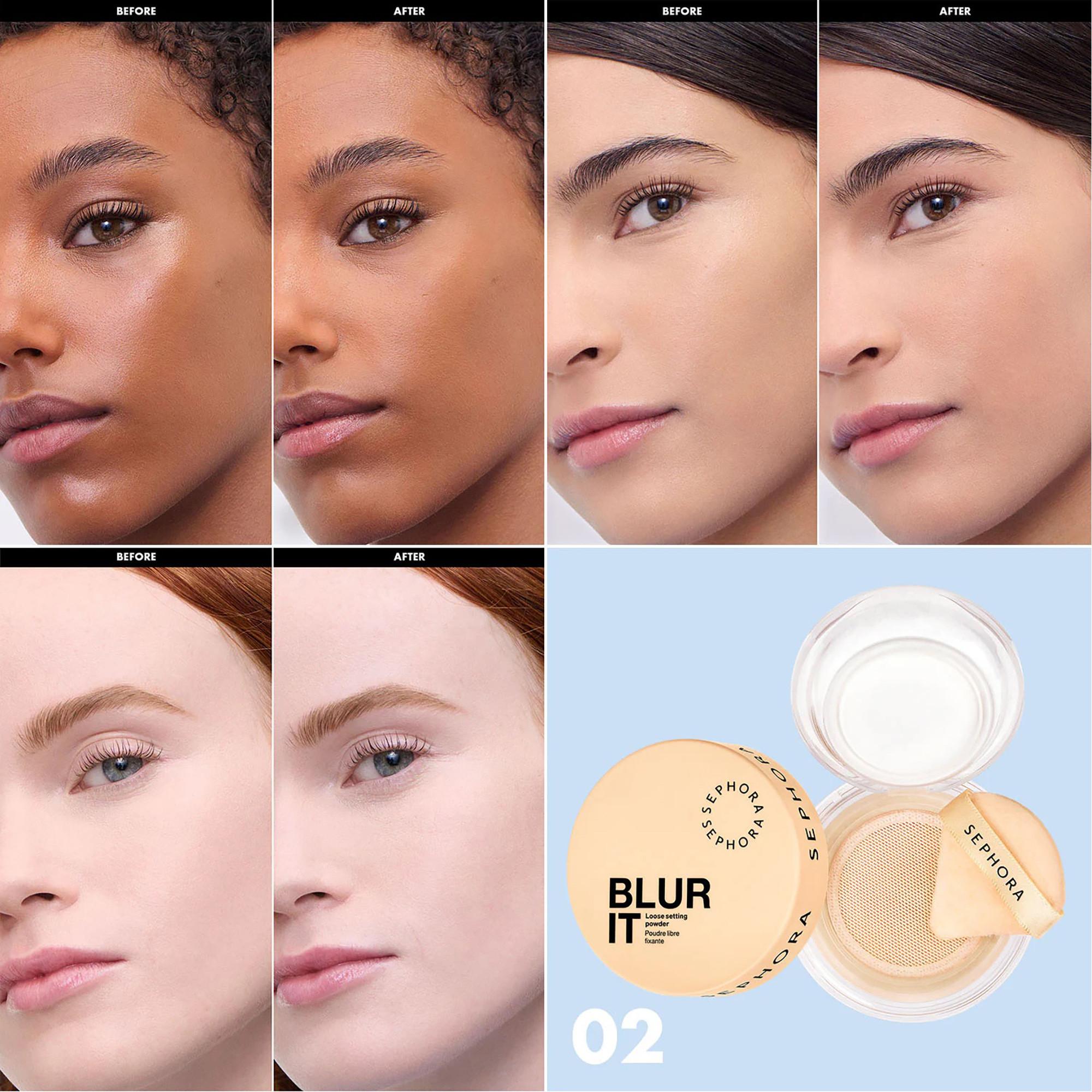 SEPHORA  BLUR IT - Loser Fixierpuder 