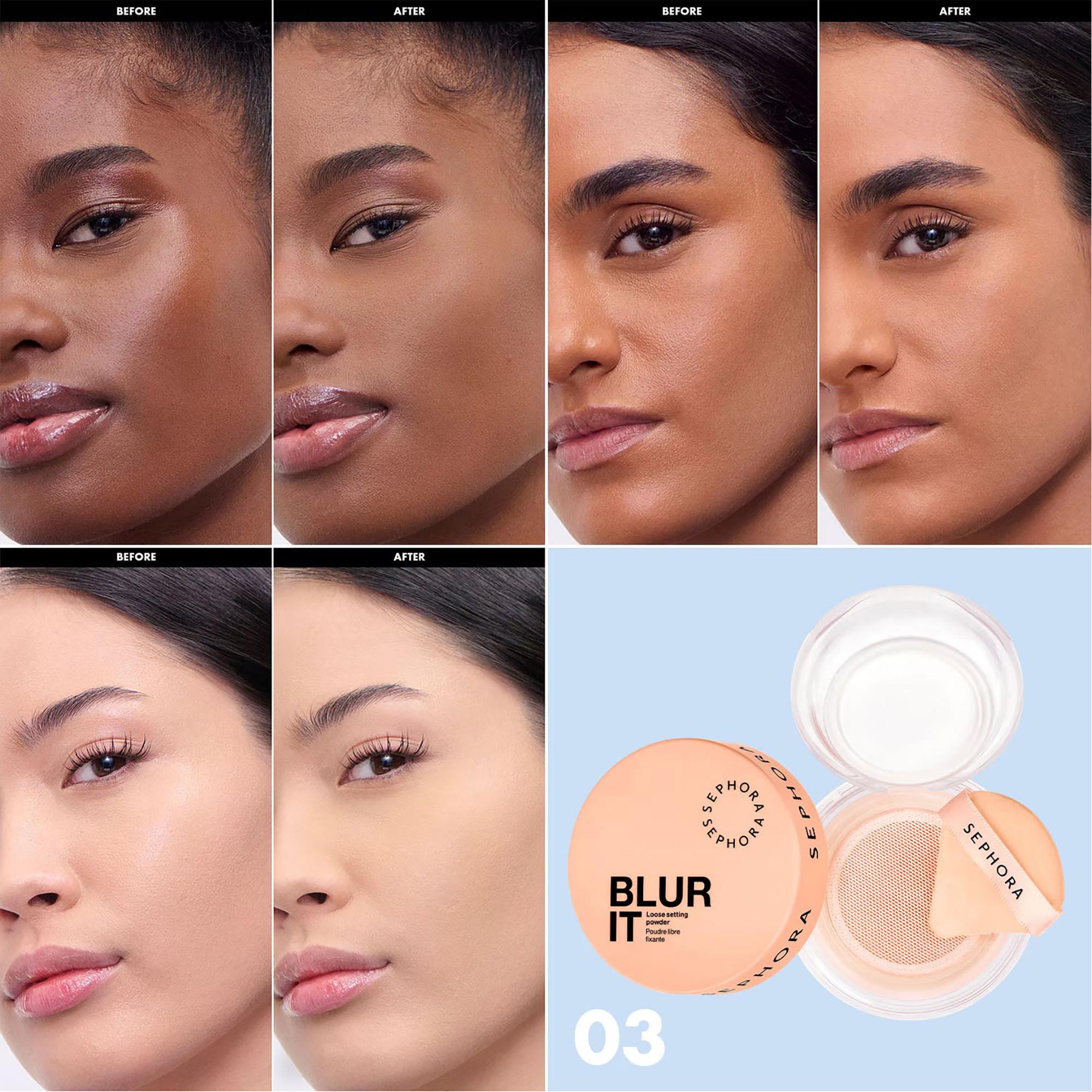 SEPHORA  BLUR IT - Loser Fixierpuder 