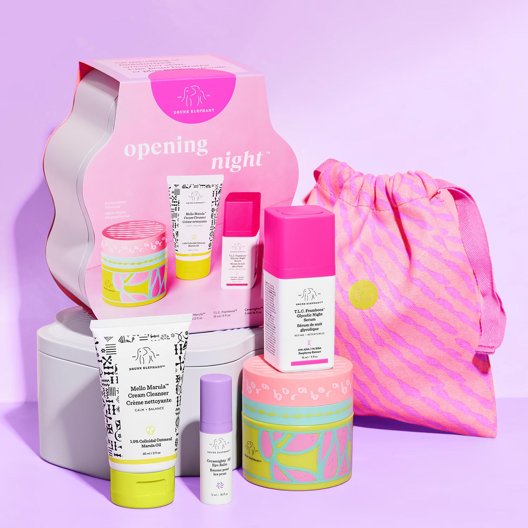 DRUNK ELEPHANT  Opening Night Evening Kit - Cofanetto per il trattamento della sera 