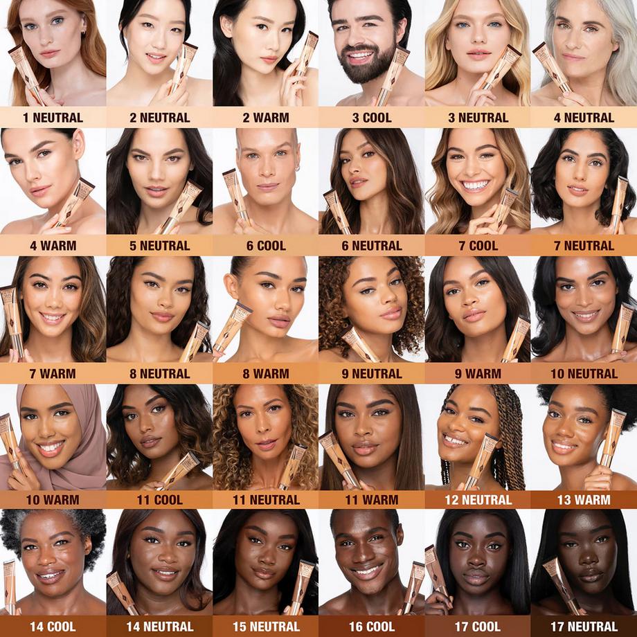 CHARLOTTE TILBURY  Beautiful Skin Foundation - Langanhaltende Foundation, modulierbare Deckkraft 