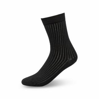 Manor Woman Classic Rib Wool Blend Chaussettes  