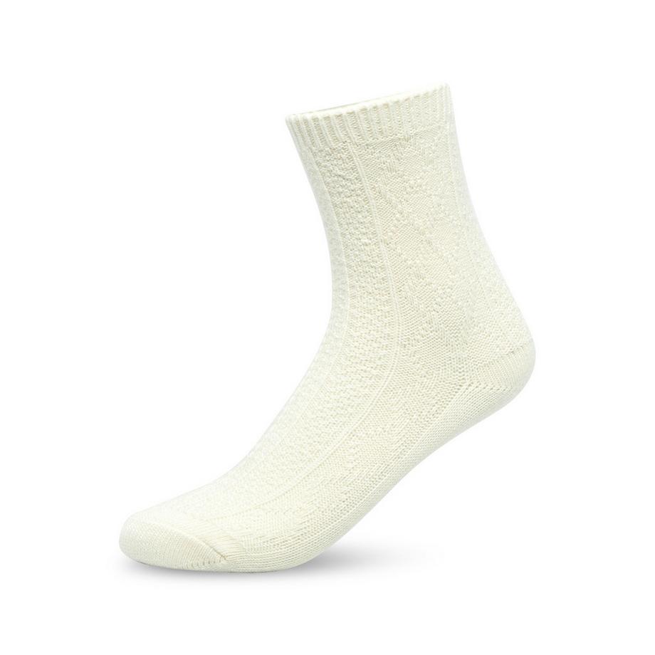 Manor Woman Classic Knit Wool Blend Chaussettes  