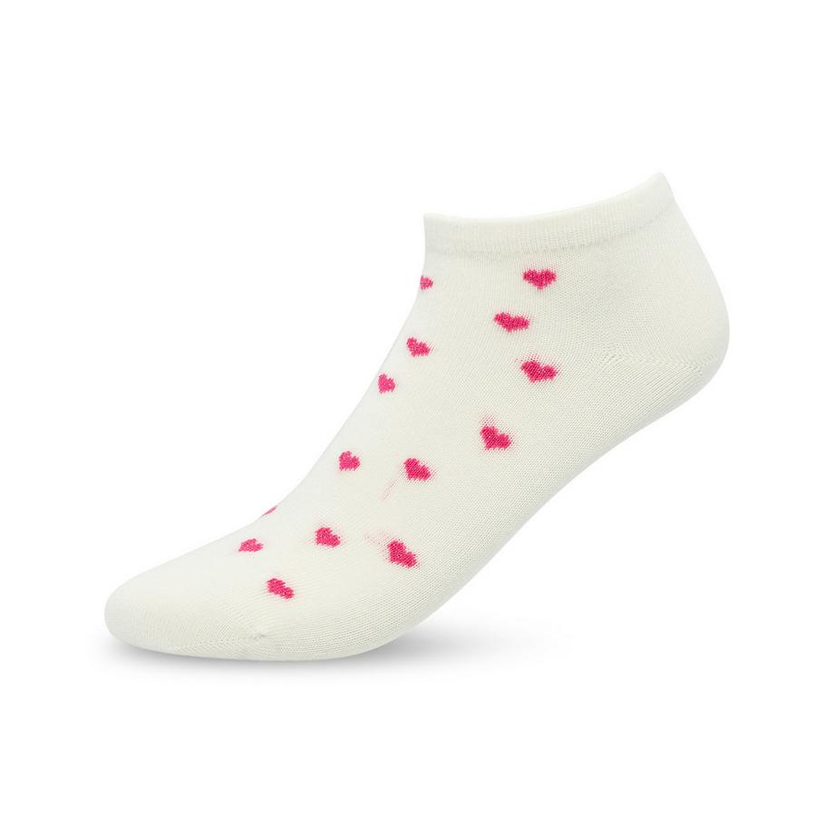 Manor Woman Chaussettes Sneaker Lurex Hearts  
