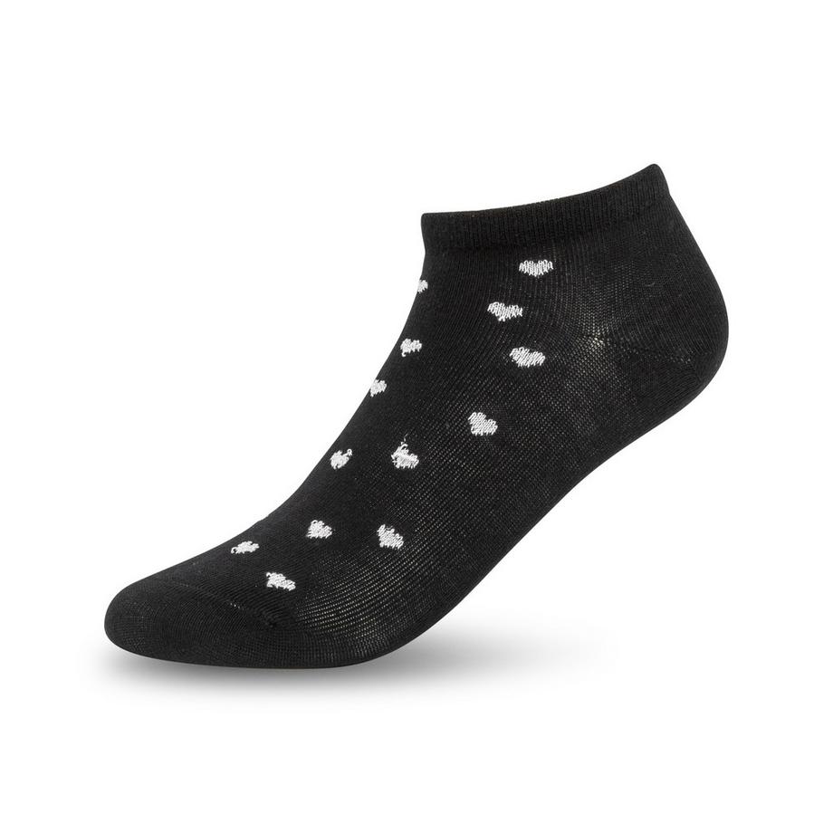 Manor Woman Chaussettes Sneaker Lurex Hearts  