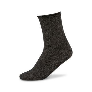 Manor Woman Quarter Lurex Chaussettes  
