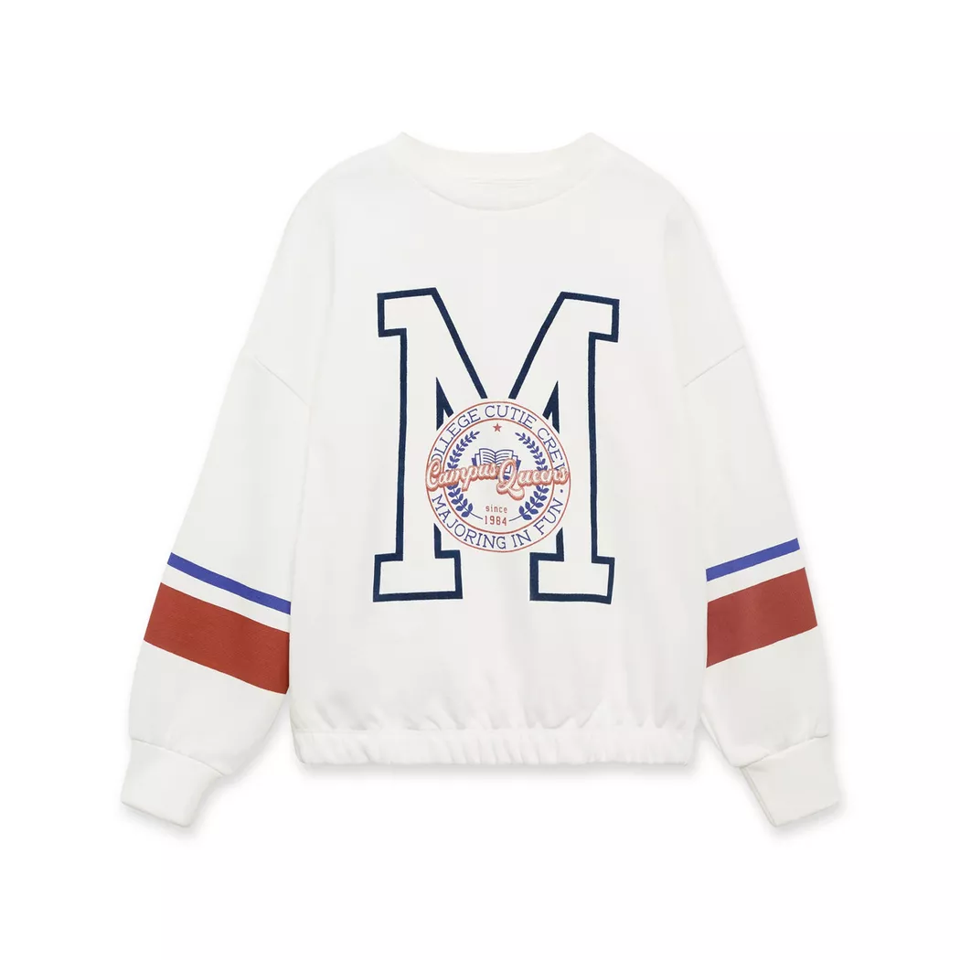 MANGO Kids - Sweatshirt, 14A, Weiss