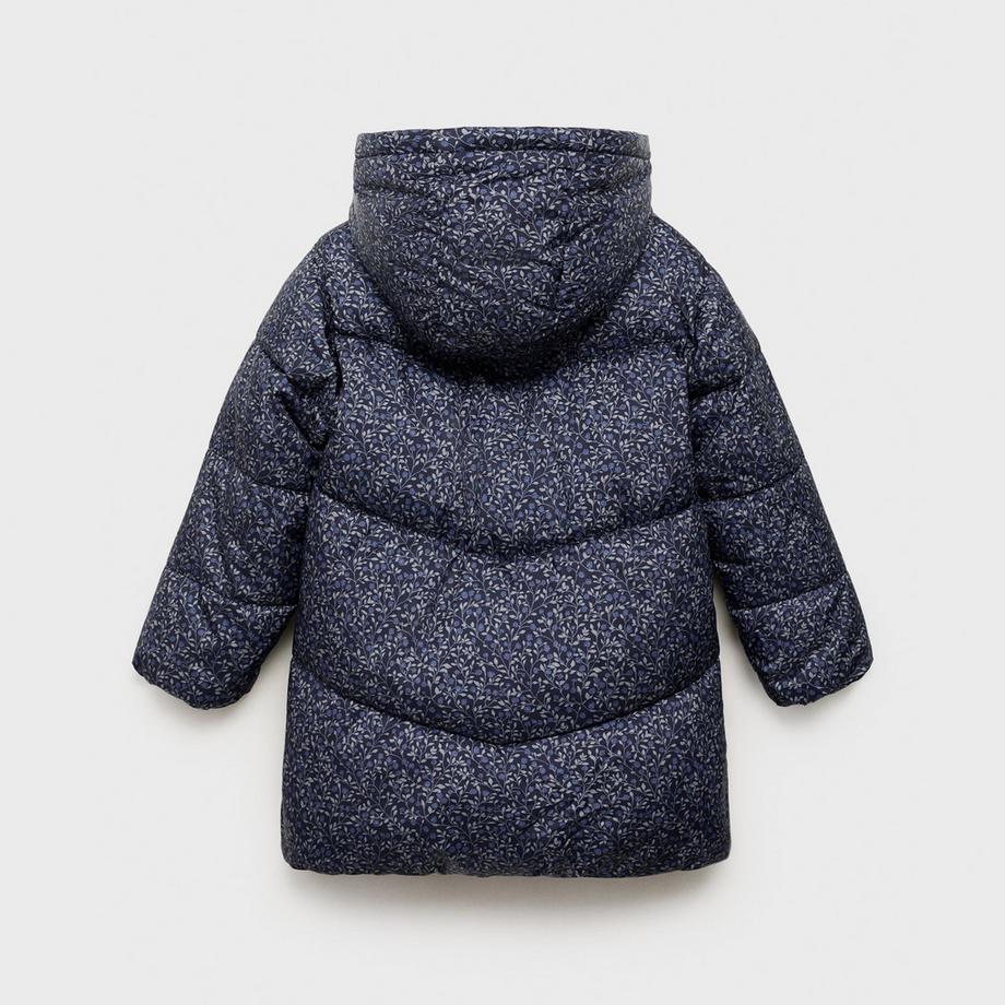 MANGO Kids Anorak Fleuri à Capuche  