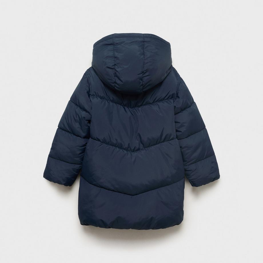 MANGO Kids Anorak rembourré avec capuche  