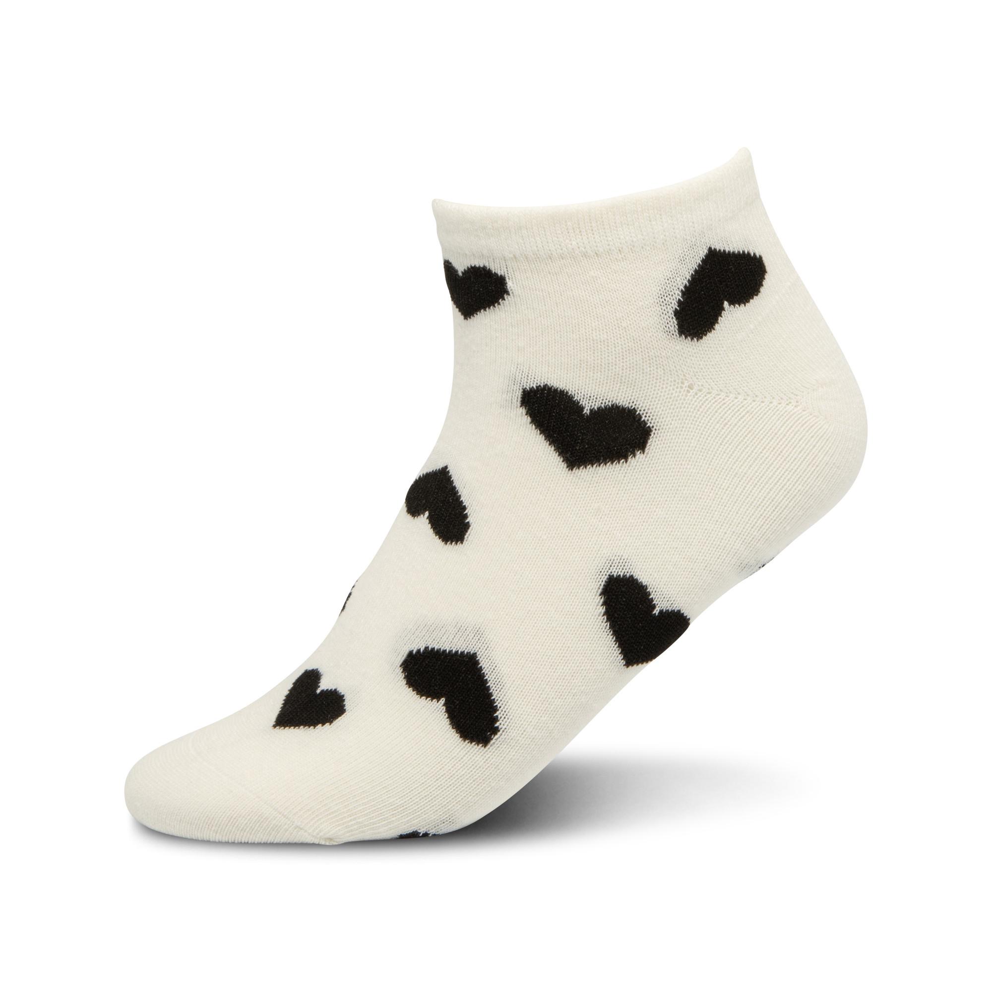 Manor Woman 5P Multipack Herz-Motiv Gepunktete Socken  