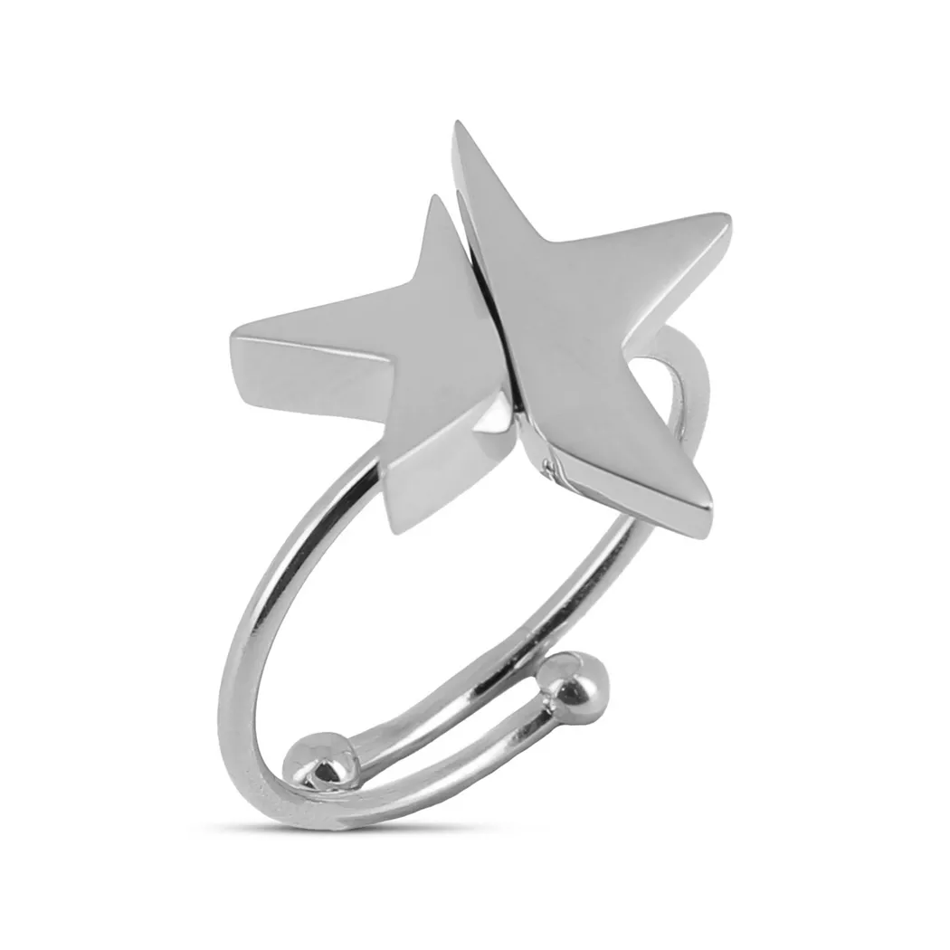 ZAG Bijoux - Ring, One Size, Silberfarben