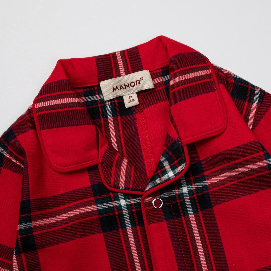 Manor Baby Pyjama Check Family Pyjama 
