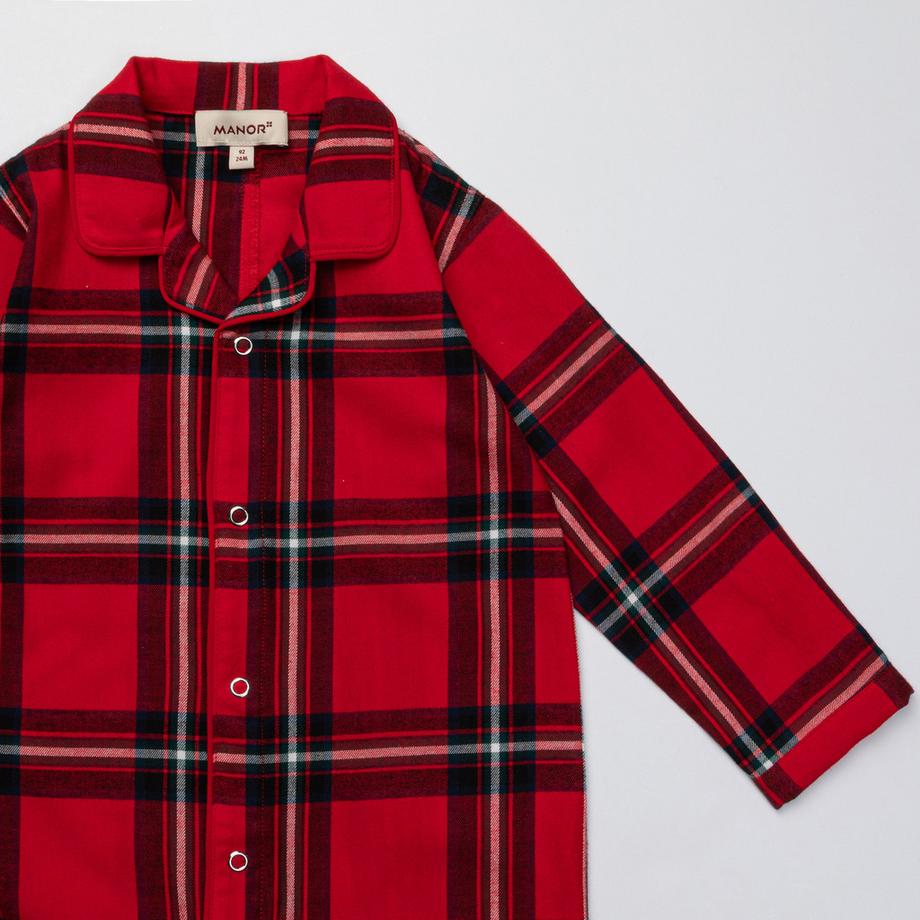 Manor Baby Pyjama Check Family Pyjama 