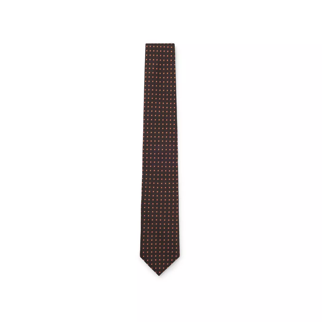 BOSS BLACK - Krawatte, für Herren, Dunkelbraun, Größe ONESIZE