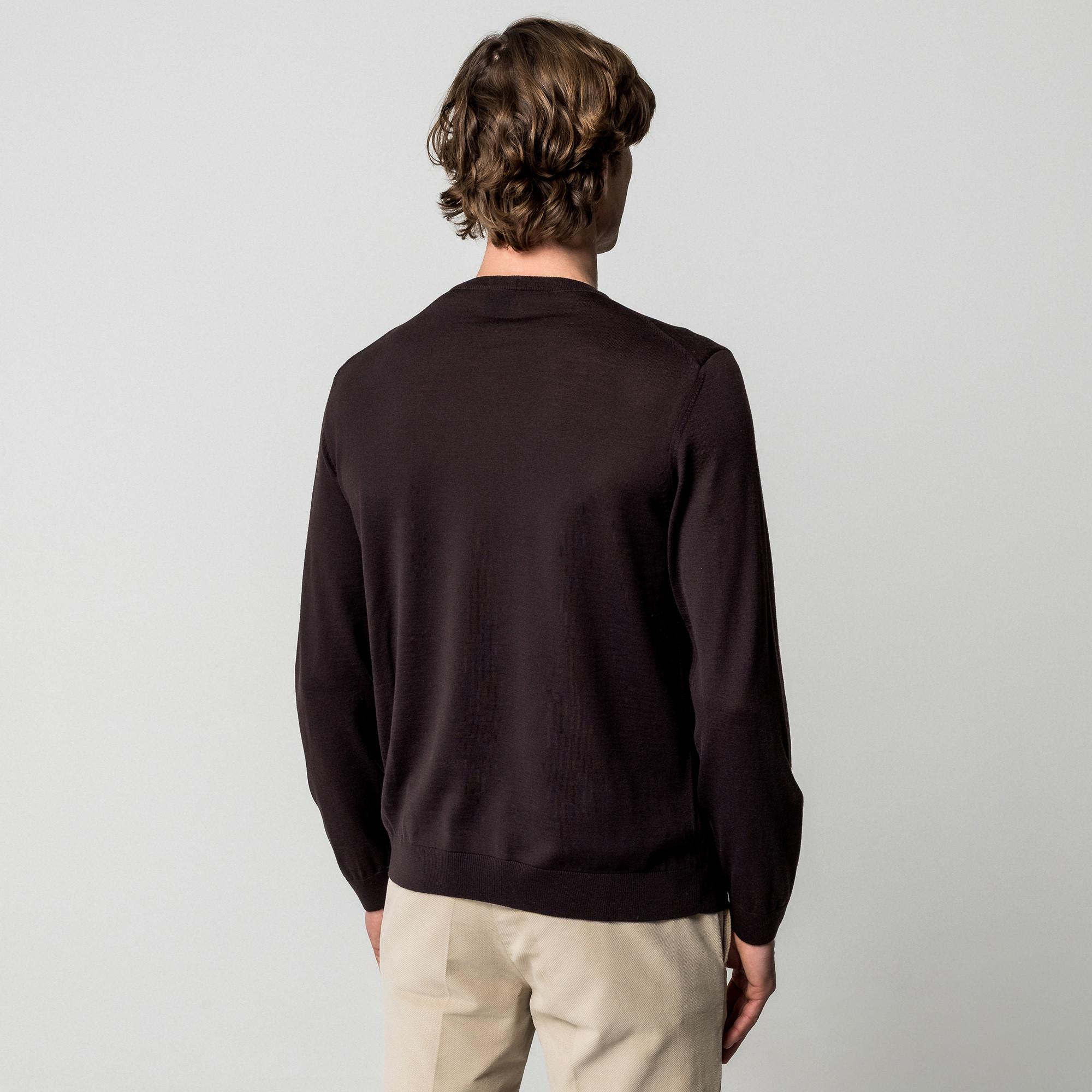 BOSS BLACK LENO-P Slim Fit Maglione Girocollo  