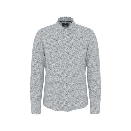 JOOP! Florales Muster Slim Fit Langarmhemd  