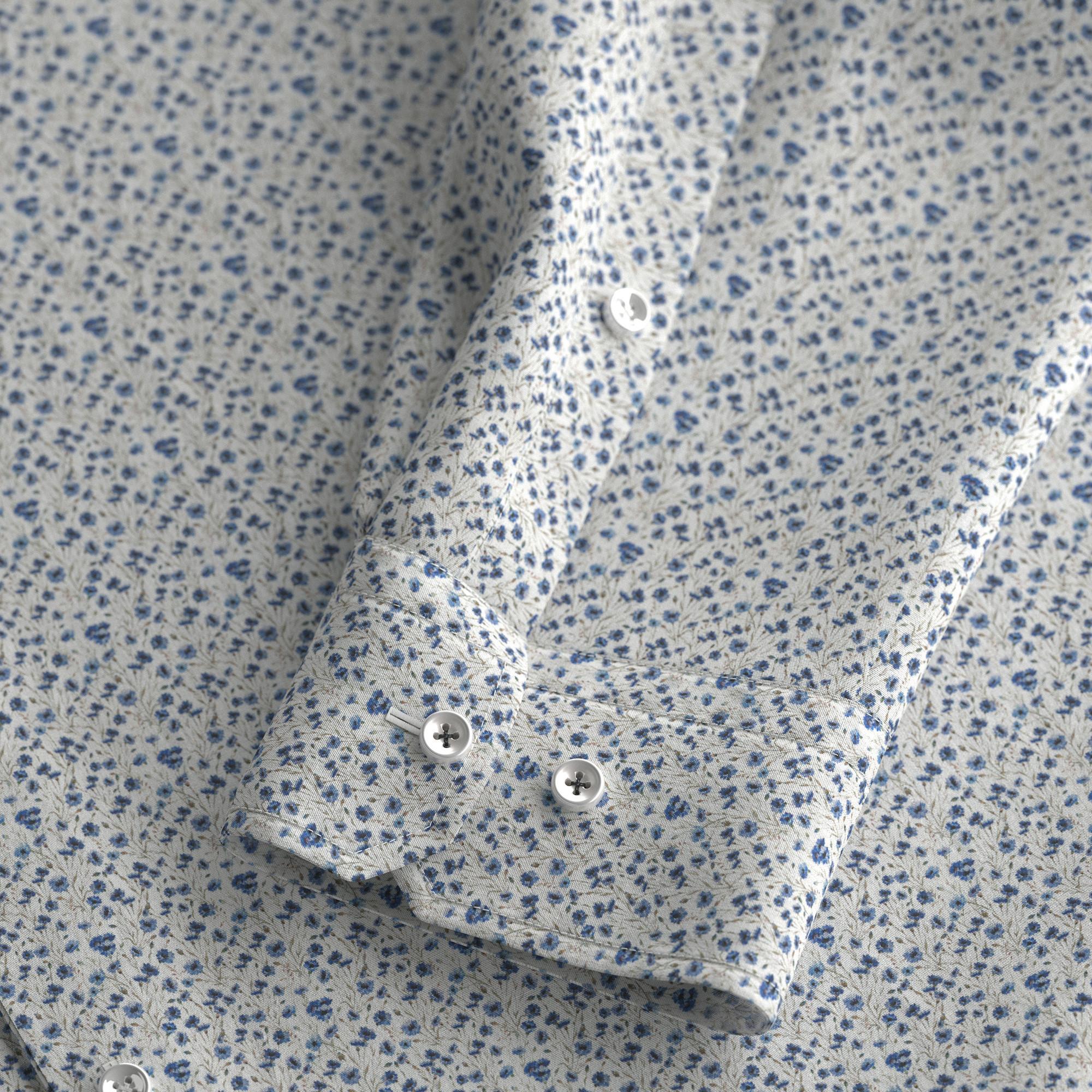 JOOP! Florales Muster Slim Fit Langarmhemd  