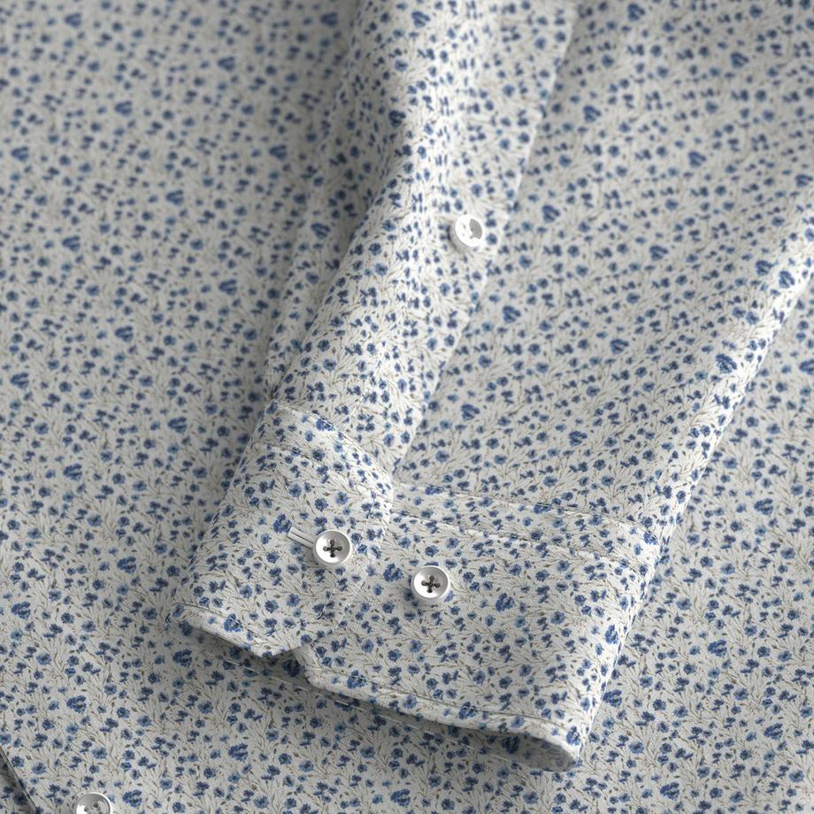 JOOP! Florales Muster Slim Fit Langarmhemd  