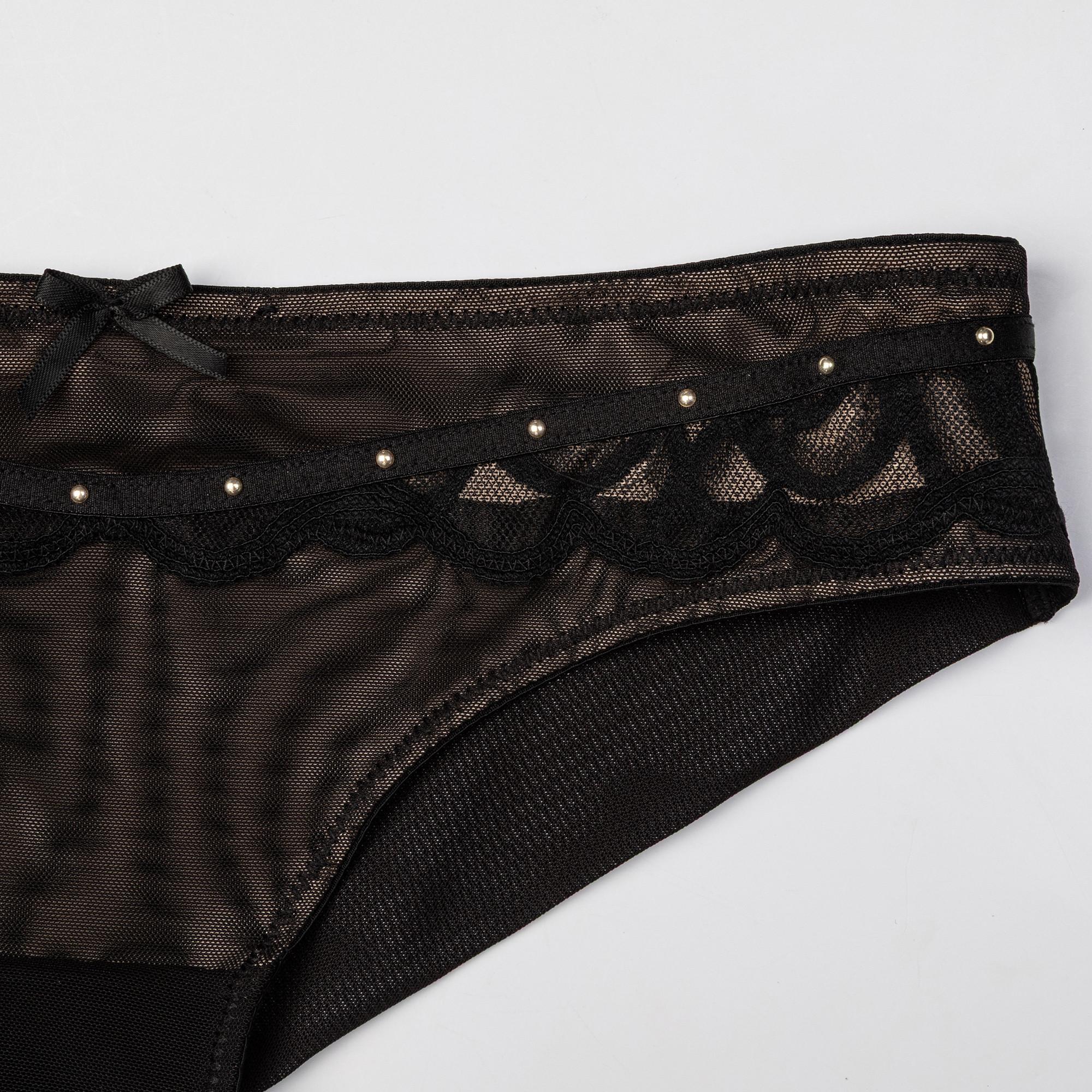 Manor Woman Slip Semi-Trasparente in Pizzo  