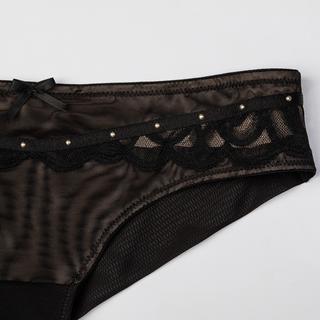 Manor Woman Slip Semi-Trasparente in Pizzo  