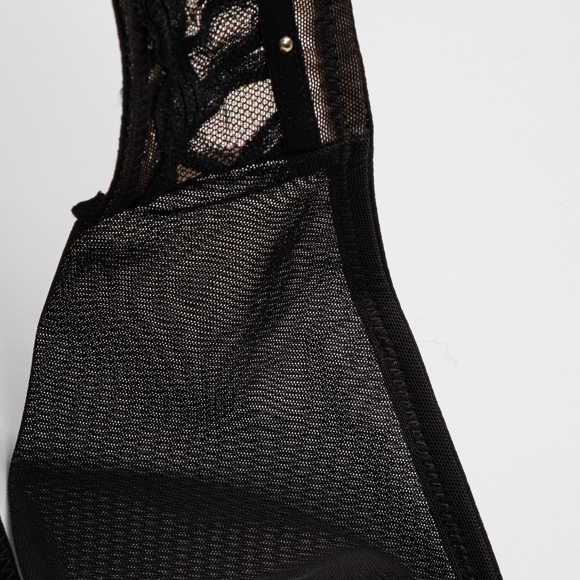 Manor Woman Slip Semi-Trasparente in Pizzo  