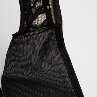 Manor Woman Slip Semi-Trasparente in Pizzo  