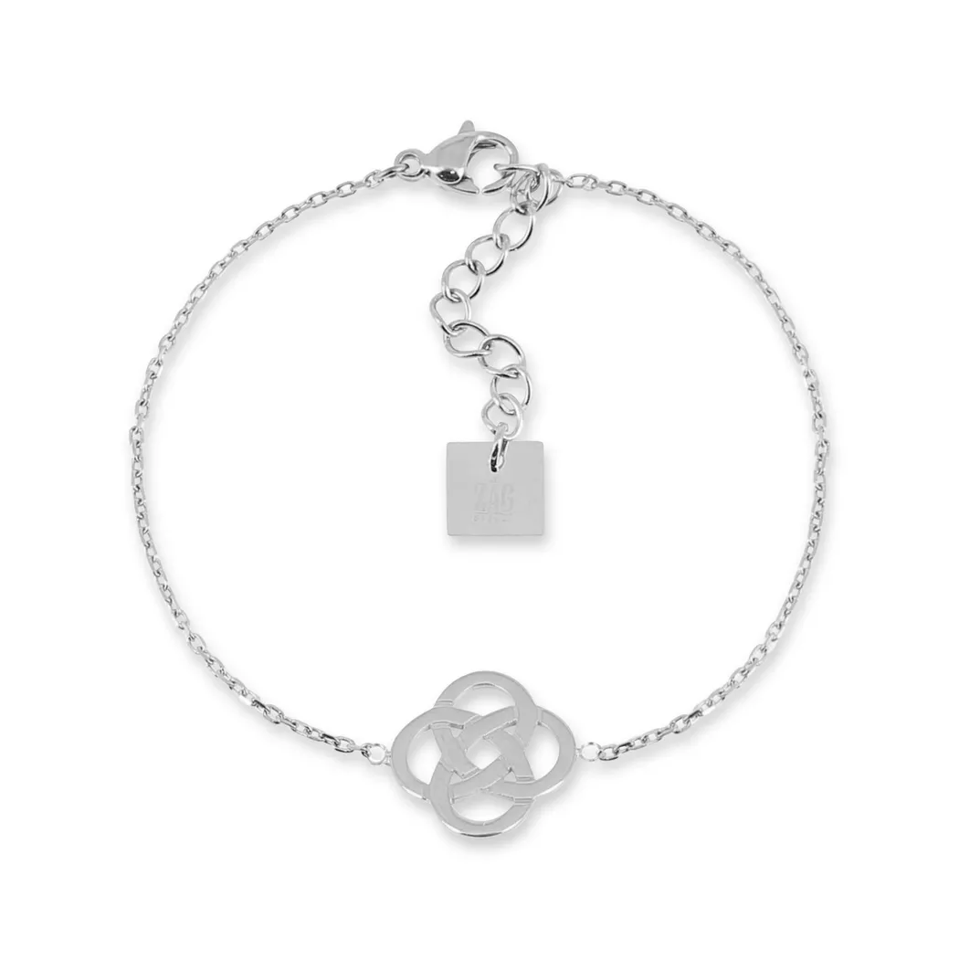 ZAG Bijoux - Armband, 15+3CM, Silberfarben 10