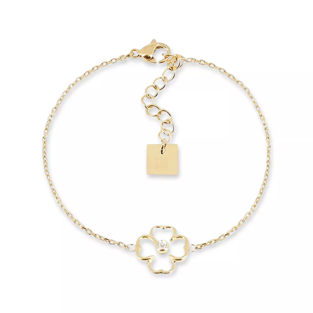 ZAG Bijoux - Armband, 15+3CM, Goldfarben 10