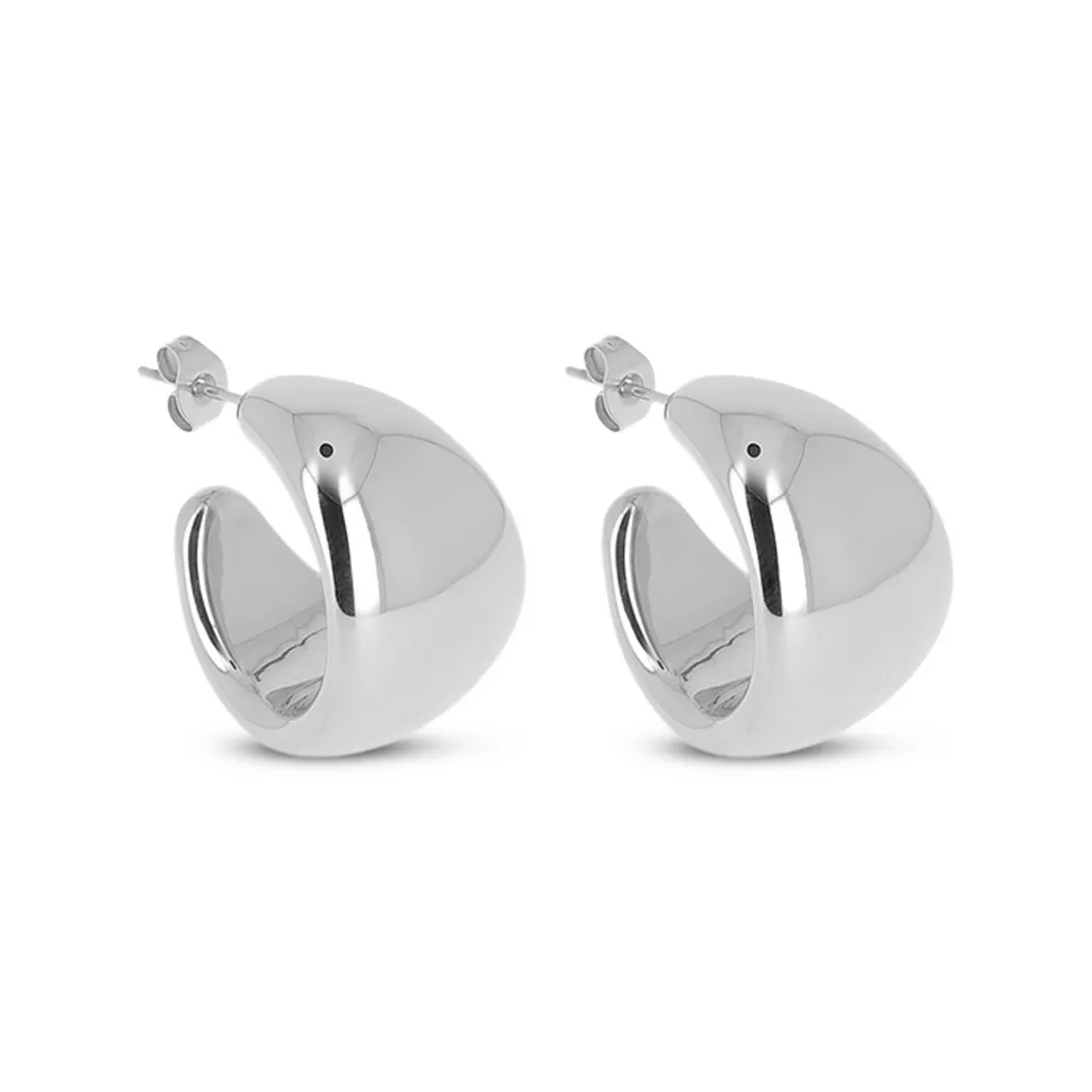 ZAG Bijoux - Ohrstecker, One Size, Silberfarben 7