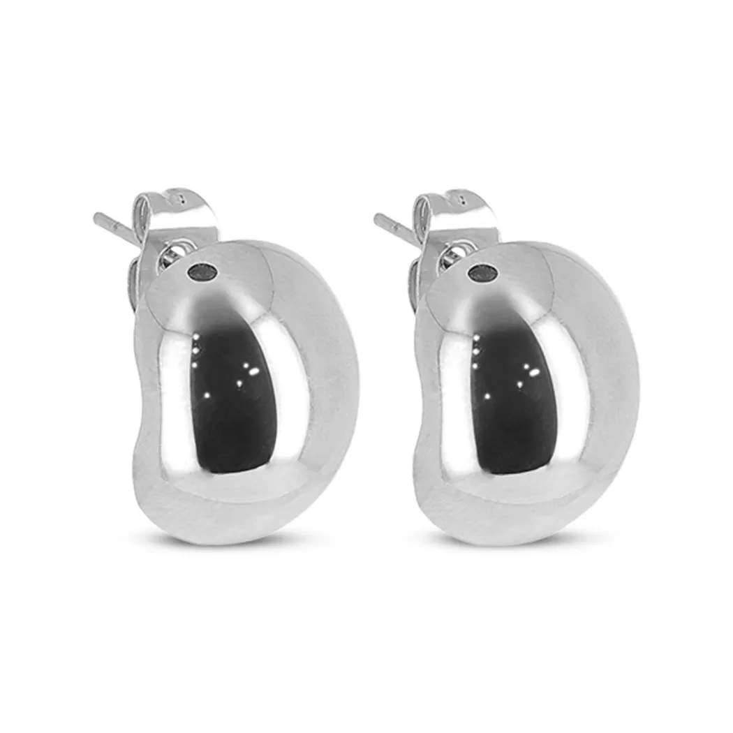 ZAG Bijoux - Ohrstecker, One Size, Silberfarben 2
