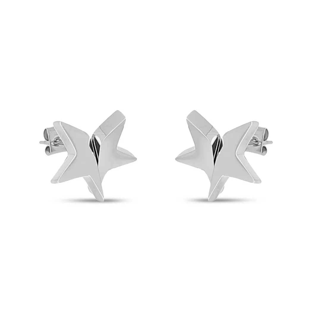 ZAG Bijoux - Ohrstecker, One Size, Silberfarben 5
