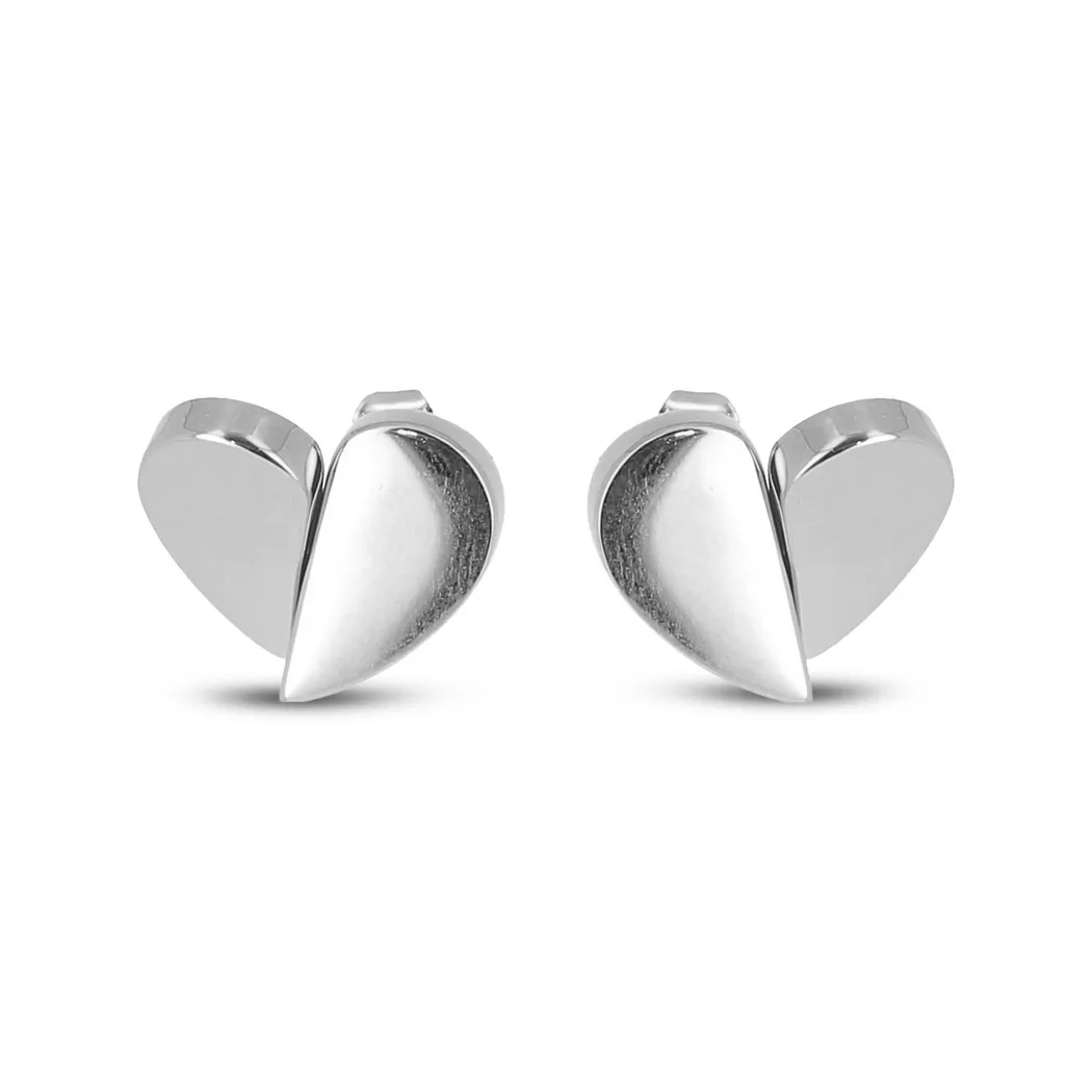 ZAG Bijoux - Ohrstecker, One Size, Silberfarben 8